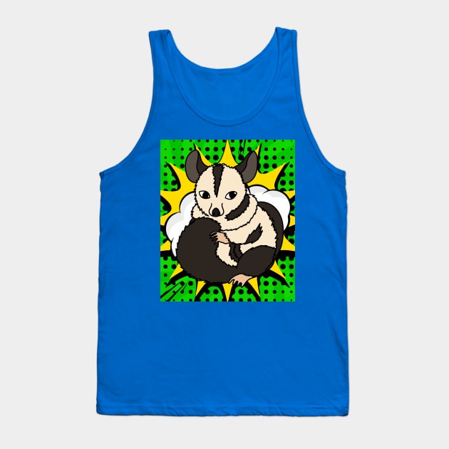 Possum Australia Raccoon Possum Tank Top by flofin